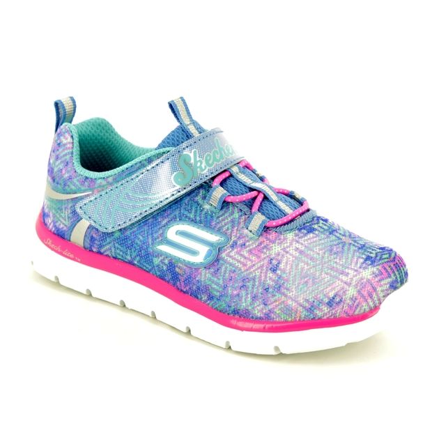 Skechers Sparkle Cuties Blue Kids girls first and baby shoes 82075