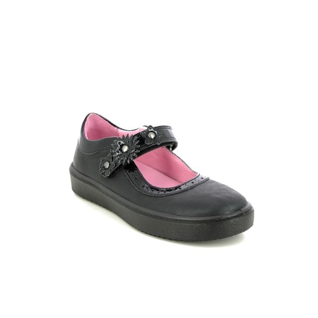 Superfit Girls Shoes - Black leather - 1006491/0000 HEAVEN MARY JANE