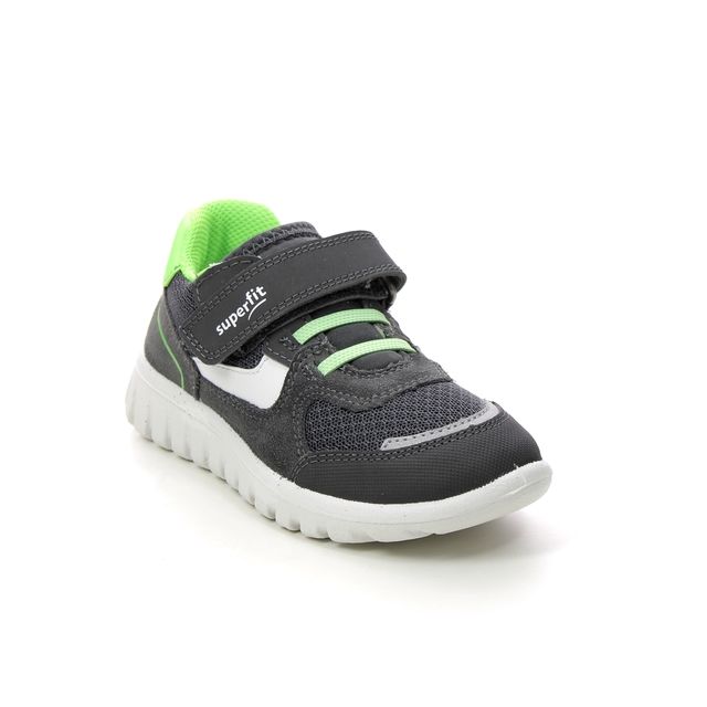 Superfit Trainers - Black Lime - 1006195/2000 SPORT7 MINI BUNGEE