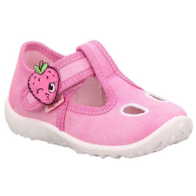 Superfit Spotty Strawberry Pink Kids girls first and baby shoes 1009248-5500