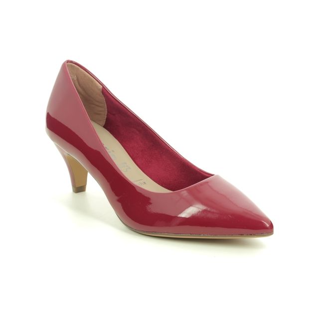 Tamaris Heeled Shoes - Red patent - 22495/25/559 FATSIA 05