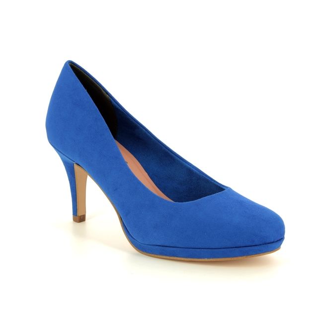 Tamaris Jessa Blue Womens High Heels 22464-32-838