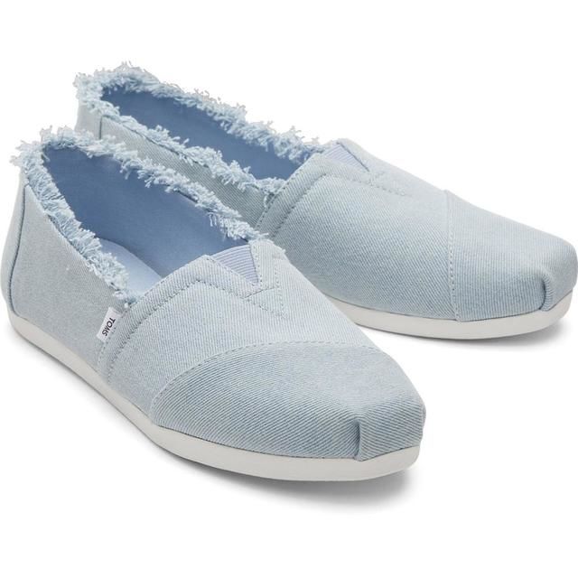 Toms Comfort Slip On Shoes - Pale blue - 10020673 Alpargata with Cloudbound