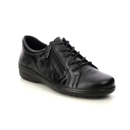 Alpina Comfort Lacing Shoes - Black leather - 0F70/3 ANN LACE H FIT