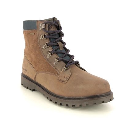 Barbour Winter Boots - Tan Leather  - MFO0692/BR79 CHILTERN TEX WATERPROOF