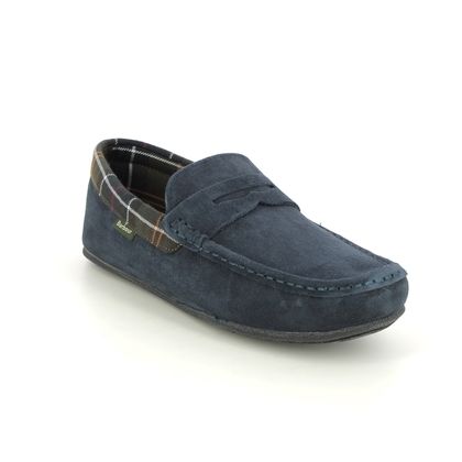 Barbour Slippers & Mules - Navy Suede - MSL0011/NY53 PORTERFIELD