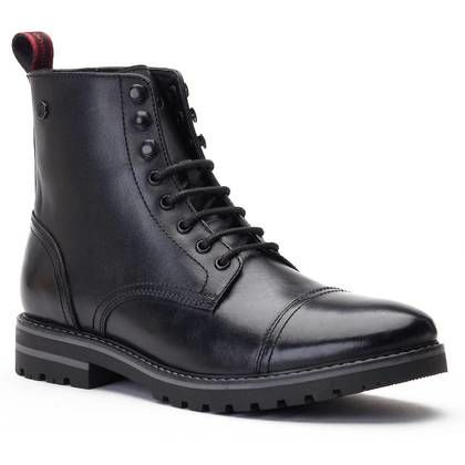 Base London Boots - Black - XD05010 Sparrow Waxy