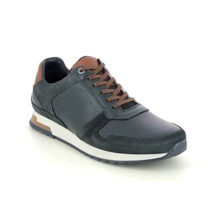 Begg Exclusive Casual Shoes - Navy Leather - 0884/71 AUSTRIA SLOW