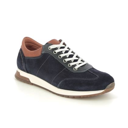 Begg Exclusive Casual Shoes - Navy Suede - 0602/73 AUSTRIA SLOW