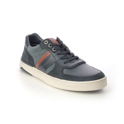 Begg Exclusive Casual Shoes - Navy Leather - 1061/71 BRAILLE URBAN