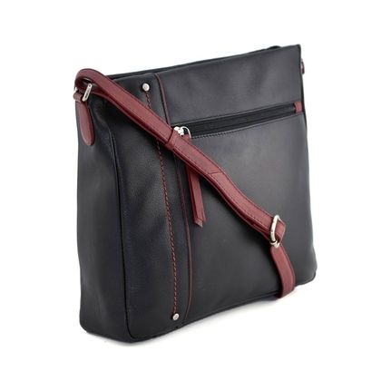 Begg Exclusive Handbags - Black Red - 7323/38 7323 6 CROSSORTA