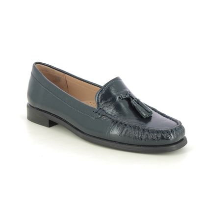 Begg Exclusive Loafers - Navy patent - 16555/74 DONELTA