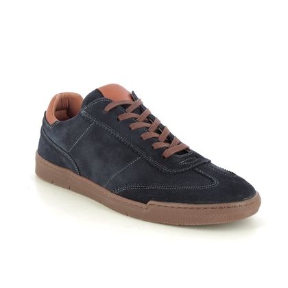 Begg Exclusive Casual Shoes - Navy Suede - 0782/BO STARS