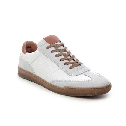 Begg Exclusive Casual Shoes - WHITE LEATHER - 0782/BC STARS