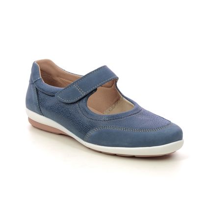 Begg Exclusive Mary Jane Shoes - Denim leather - 0288/7165 TINE MARY JANE