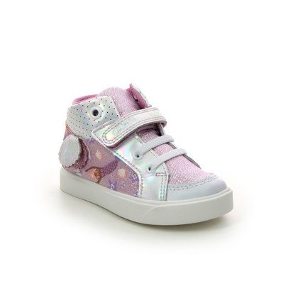 Clarks Girls Trainers - PINK - 564146F CITY POP T