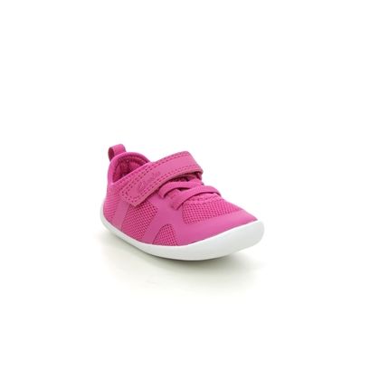 Clarks First and Baby Shoes - Pink - 663117G ROAMER FLUX T