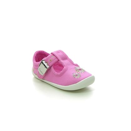 Clarks First and Baby Shoes - Hot Pink - 724287G ROAMER SUN T