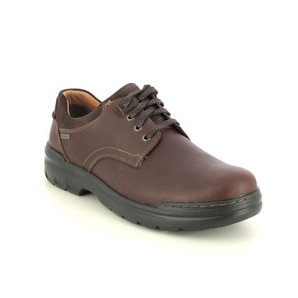 Clarks Casual Shoes - Brown leather - 613748H ROCKIE 2 LO GTX