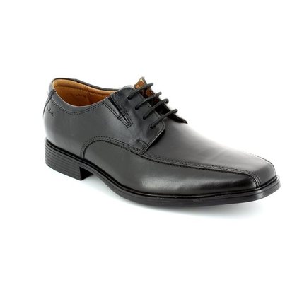 Clarks Smart Shoes - Black - 1031/07G TILDEN WALK
