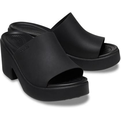 Crocs Slide Sandals - Black - 209408/060 Brooklyn Heel