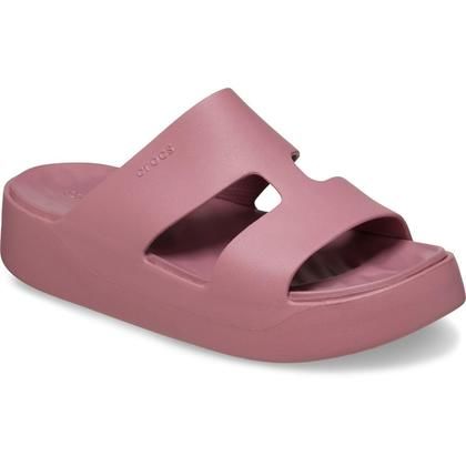 Crocs Slide Sandals - Cassis Pink - 209409/5PG Getaway Platform H-Strap