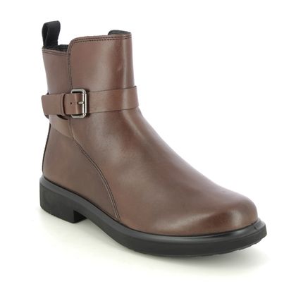 ECCO Ankle Boots - Brown leather - 222013/01667 AMSTERDAM TEX METROPOLE