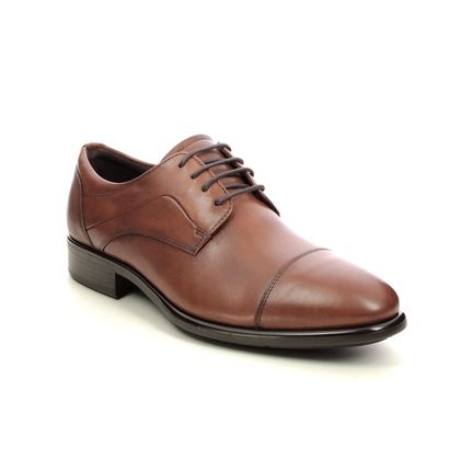ECCO Smart Shoes - Tan Leather  - 512704/01112 CITYTRAY