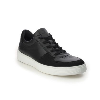 ECCO Casual Shoes - Black white - 504804/51052 STREET TRAY MENS