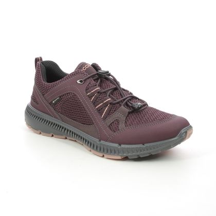 ECCO Walking Shoes - PLUM - 843063/51502 TERRACRUISE GTX