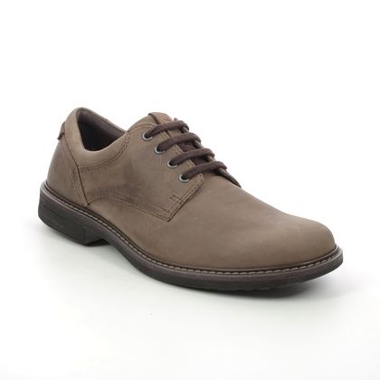 ECCO Casual Shoes - Brown nubuck - 510444/55778 TURN HYDROMAX