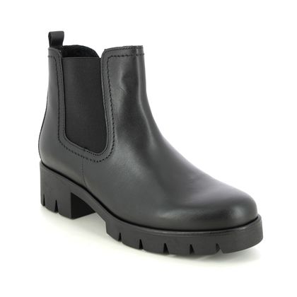 Gabor Chelsea Boots - Black leather - 91.710.27 BODO   NITON