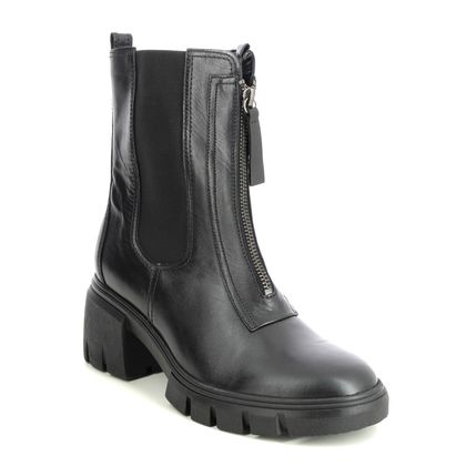 Gabor Biker Boots - Black leather - 31.701.27 GOGGLE CHELSEA