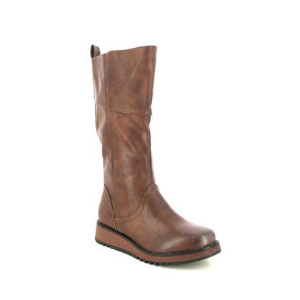 Heavenly Feet Knee High Boots - Brown - 3505/20 ROBYN  4