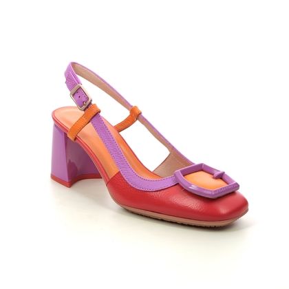 Hispanitas Slingback Shoes - Red multi - CHV243221003 MALTA