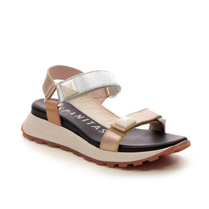 Hispanitas Flat Sandals - Metallic - CHV243311001 MAUI TREK