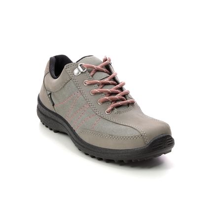 Hotter Walking Shoes - Grey leather - 1762/00 MIST GTX STANDARD
