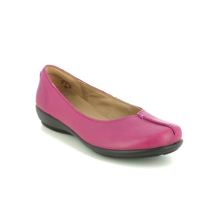 Hotter Pumps - Fuchsia Leather - 1392/62 ROBYN
