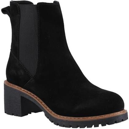 Hush Puppies Ankle Boots - Black - HP-37859-70547 Freda Chelsea