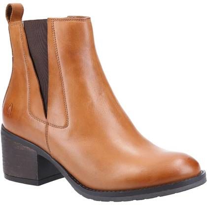 Hush Puppies Ankle Boots - Tan - HPW1000-239-2 Hermione