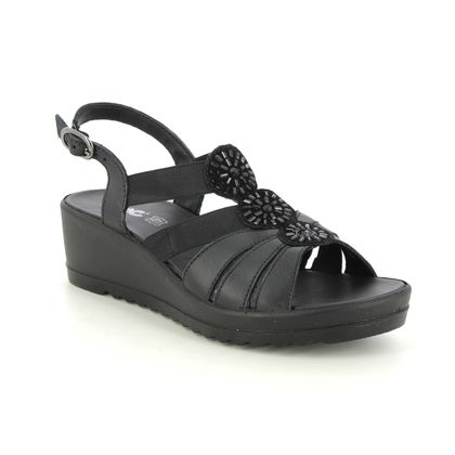 IMAC Wedge Sandals - Black - 7550/01400011 CALYPSO CELESTE