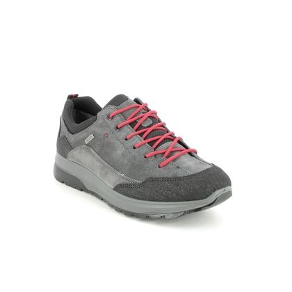 IMAC Walking Shoes - Grey-suede - 3339/72154003 SNOKER TEX