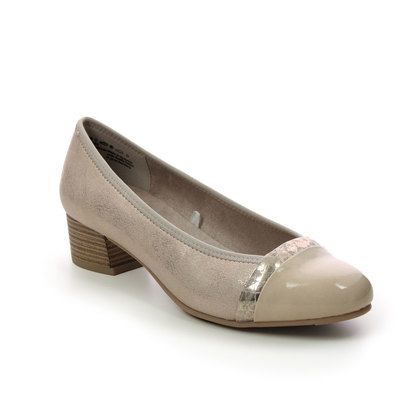 Jana Court Shoes - Light Gold - 22366/20929 WALLACE