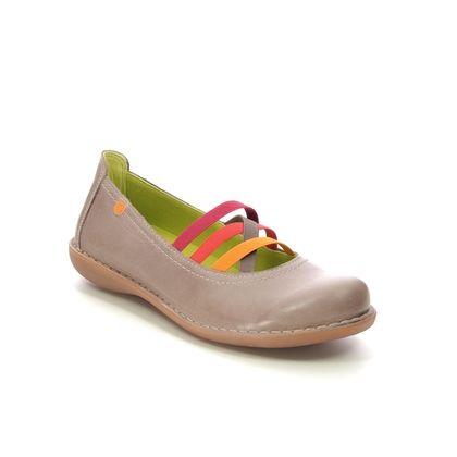 Jungla Mary Jane Shoes - Taupe leather - 4751/51 COKIELA