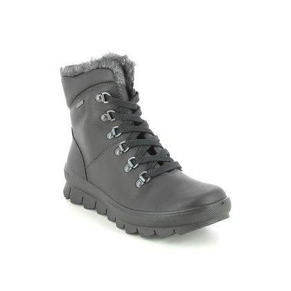 Legero Ankle Boots - Black leather - 2000530/0100 NOVARA GTX