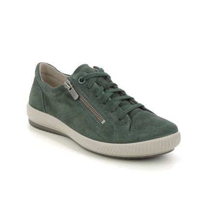 Legero Comfort Lacing Shoes - Green Suede - 2000162/7330 TANARO 5 ZIP