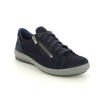 Legero Comfort Lacing Shoes - Navy Suede - 2000219/8010 TANARO GTX ZIP