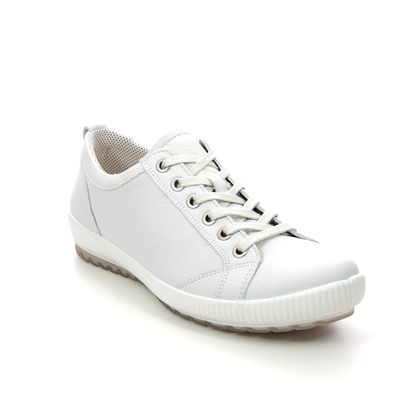 Legero Comfort Lacing Shoes - WHITE LEATHER - 0800823/1000 TANARO PLAIN