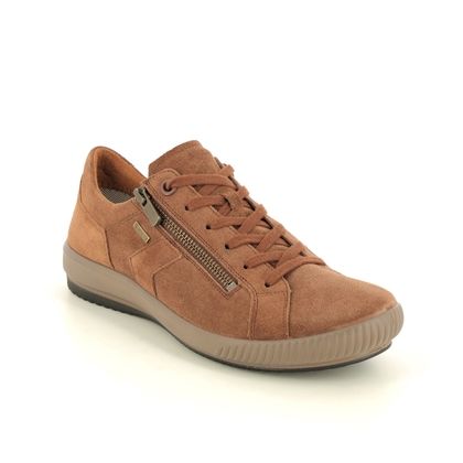 Legero Comfort Lacing Shoes - Tan Suede - 2000163/3100 TANARO5 ZIP GTX