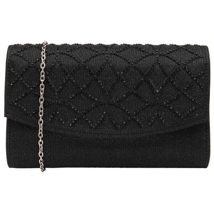 Lotus Occasion Handbags - Black - ULG067/ LYDIA  LOVE